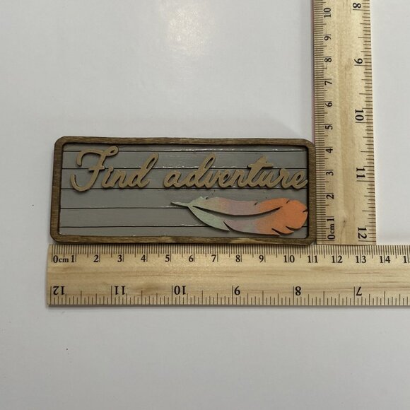 Tiered Tray Decor - Wild & Free - Yoga - Picture 7 of 10